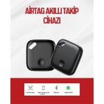 Sepetim Ios & Android Uyumlu Smart Tag | Uzun Pil Ömrü | Bul Uygulaması ile Entegre Akıllı Takip Cihazı - Küçük - Renkli