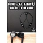 Sepetim Kablolu Boyun Askılı Dijital Göstergeli Bluetooth Kulaklığı 60 Saat - Çok Renkli