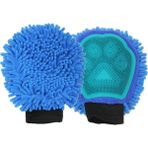 Sepetim Pawise 2 In 1 Grooming Glove Tarama Eldiveni - Kırmızı