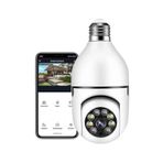 Sepetinegelsin WiFi 360 Panoramik Ampul Kamera Gece Görüş Ses Akıllı Hareket Algılayıcı