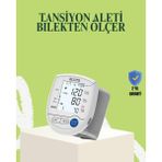 Sepetink Bilekten Dijital Tansiyon Aleti Hem Pilli Hem Şarjlı Hafızalı