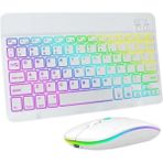 Sepetink Bluetooth Klavye Mouse Seti Aydınlatmalı Türkçe Q Ergonomik Tasarım