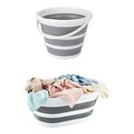 Sepetkitchen Katlanabilir Multi 2'li Set - Katlanabilir Çamaşır Sepeti - Katlanabilir Kova SPT180031