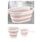 Sepetkitchen Katlanır Multi 3' Lü Set Pudra 25 Litre