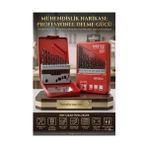 Sepetopia 13 Parça 1.5-6.5 mm Alüminyum Metal Ağaç Hss Uçlu Dın 338RN Matkap Ucu Seti 723032