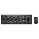 Sepetopia Lenovo Lecoo KW200-BK Siyah Kablosuz Ofis Klavye Mouse Seti (Numpadli)