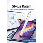 SepetteX Stylus Kalem Tüm Dokunmatik Ekranlarla Uyumlu Telefon Akıllı Tahta Kalemi (iPad Android Windows)