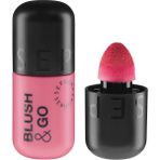 Sephora Blush & Go - Mat Bitişli Likit Allık 02 On The Go (7 ml)