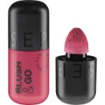Sephora Blush & Go - Mat Bitişli Likit Allık 06 On Fire (7 ml)
