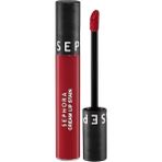Sephora Cream Lip Stain Bulaşmayan Kadife Bitişli Ruj - Mat Likit Ruj - 128 Fancy Raspberry (5 Ml)