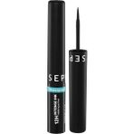 Sephora İntense Ink Liner - Likit Mat Eyeliner 04 Dark Navy (2,8 ml) - 01 Deep black (2,8 ml)