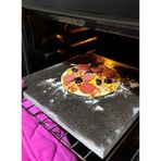 Seplyhome Doğal Pizza Taşı, Fırın Taşı, Mangal Taşı, Ekmek Taşı, Et Taşı 30x40 Cm Doğal Bazalt Pişirme Taşı