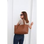 Septemmart Jobe Shopper Kadın Çanta - Taba