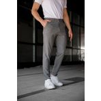 Ser Joven Erkek Füme Slim Fit Çizgili Kumaş Pantolon