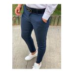 Ser Joven Erkek Slim Fit Lacivert Pamuklu Chino Pantolon