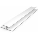 Ser Mimar Sermimar Pvc Plastik Lambiri Aksesuarı Kahve H Bağlantı Profili 1,5m x 2 Adet