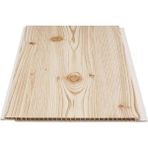 Ser Profil Fındık Ahşap Desen Plastik Pvc Duvar Tavan Lambiri / 10 Adet 20 cm x 1 M - 2 M²