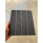 Ser Profil Serprofil Fugalı Antrasit Gri Pvc Duvar Tavan Lambiri / 30 Adet 20CM x 3 Metre - 18 Metrekare