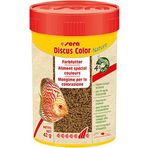 sera Discus Color Nature 100 ml (42 g) – tüm disküs balıkları için 175 mg/kg astaksantin içeren renkli yem, disk için yem
