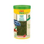 SERA Flora Nature 1000 ml 210 g Skt: 11/2027 Orjinal Kutusunda Bitkisel Pul Balık Yemi