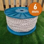 Sera Trend 6 mm 10 Metre Soylu Halat Örgü Iskota Halat Denizci Tekne Halatı Salıncak Ip Dağcı Ip Halat