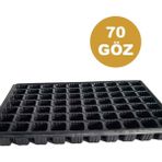 Sera Trend 70 Göz (2 Adet) Viyol Fide Yetiştirme Viyolü Fidan Yetiştirme Kabı Çilek Sebze Meyve Süs Bitkisi Skulent Fidelik