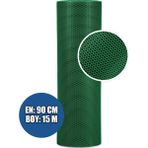 Sera Trend Kaydırmaz Bal Petek Paspas 90CMX15METRE Yeşil Pvc Z Mat Pas Pas Iç Dış Mekan Yolluk Islak Zemin Halısı - 90 x 1500 cm