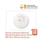 Seraç Compact Mineral Filtreli Koyu Renkli Spf 50+ Cilt Tonu Eşitleyici Koyu Renk Güneş Kremi 10 gr