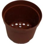 Serada Decor Plant 8,5cm Kahverengi Üretim Saksısı, 50 Adet, Kaktüs ve Sukulent Saksısı