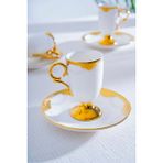 Serafini 6 Kişilik Kahve Fincan Takımı - 97 ml - Renkli