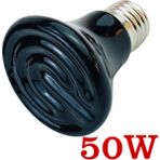 Seramik Ampul 50W Tarzı E27 Sürüngen Lambası Kaplumbağa Isıtma Lambası Mini Evcil Isıtma Ampibi Lizard Termostat Ultraviyole Lamba Kızıl Seramik Isıtıcı (Yurt Dışından)