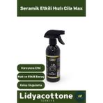 Seramik Etkili Hızlı Cila Etkili Formül Parlatıcı Canlı Görünüm Uzun Süre Koruyucu Seramik Oto Araba - Tek Ebat - (ClearEyelets)Black-RadiantOrchid
