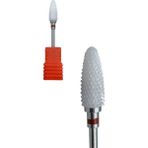 Seramik Freze Uç Manikür Pedikür Için Ceramic Nail Drill Bit - Kırmızı