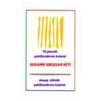 Seramik Hamuru Kil Çamuru Şekillendirme Ebeşuar Modelleme Modelaj Seti