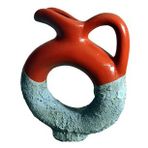 SERAMİK İBRİK, 19 cm, El Boyaması Biblo, Dekoratif El Sanatları, ev & ofis için özgün dekor ürünü