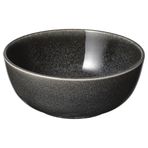 Seramik kase, koyu gri, 14 cm