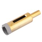 Seramik Mermer Cam taş, Iyi Pürüzsüz açılış, Kenarlar Yok, taş Meslektaşlarındaki Musluk montajcıları Için Ideal Olan 6 Mm-50 Mm Matkap Testere Aleti (22MM)
