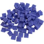 Seramik Mozaik Taşı _kare Mor Taş_ 250 Adet Ölçü( 8X8X3)MM