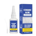 Seramik Onarımı için Tutkal,Çömlekçilik için Seramik Tutkalı | Güçlü Tutkal Seramik Tutkalı - Güçlü Yapıştırıcı Şeffaf Tutkal, 30ml Porselen Tutkal, El Sanatları için Su Geçirmez Cam Tutkalı, Anında S
