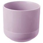 Seramik saksı, lila, 15 cm