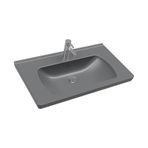 Seramiksan 80 Cm Satürn Mat Antrasit Lavabo