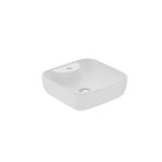 Seramiksan Form Batarya Delikli Lavabo Kare 42 cm - Beyaz