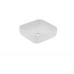 Seramiksan Form Tezgah Üstü Kare Lavabo 42 cm - Beyaz