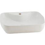 Seramiksan Lucida Oval Beyaz Delikli Lavabo 55 cm A002561H