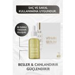 Serap Çınar Cosmetics Saçkıran & Sakal Kıran Alopesi Etkili Vitamin Serum 30ml Erkeklere Özel