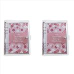 Seraphic 1 2x 100 Zarf Mücadelesi Binder Tasarruf Bağlayıcı Bütçe Planlaması Için Nakit Zarflarla 5050 Tasarruf Için Kırmızı (Yurt Dışından) - Kırtasiye Ürünleri