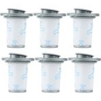 Seraphic 1 Rowenta Için 6pcs ZR009006 X-Force Flex Flex Flex 8 60 Kablosuz Vakum Temizleyici Temizleme Aksesuarları Yıkanabilir Filtre (Yurt Dışından) - Yedek Parça