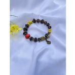 serapis accessories Tasarım Etnik Bohem Seramik Boncuklu Kadın / Kız Mor Bileklik