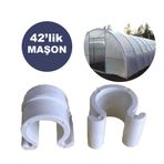 SeraTrend 42'lik Maşon Klips (100 Adetli) SERA NAYLONU MAŞON KLİPS SERA NAYLONU TUTTURUCU