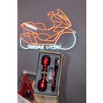 SERDAR UYSAL MODİFİYE CENTER HONDA PCX TÜM MODELLERE UYUMLU EGZOZ TAKOZ METAL KIRMIZI RENK